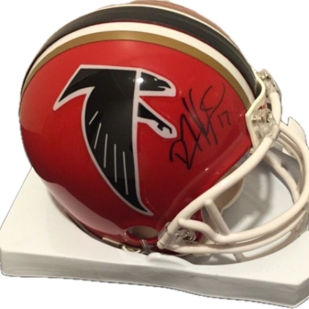 Autographed Football Helmet - Atlanta Falcons #17 - Devin Hester - Picture 5 of 5